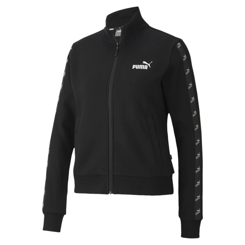Track jacket nera con zip integrale Puma Amplified - Image 4