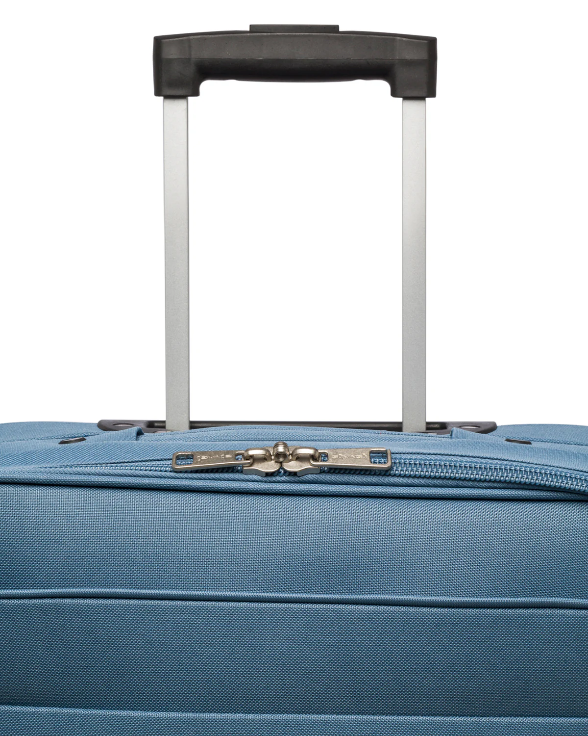 Trolley bagaglio a mano azzurro in tessuto Govago - Image 3