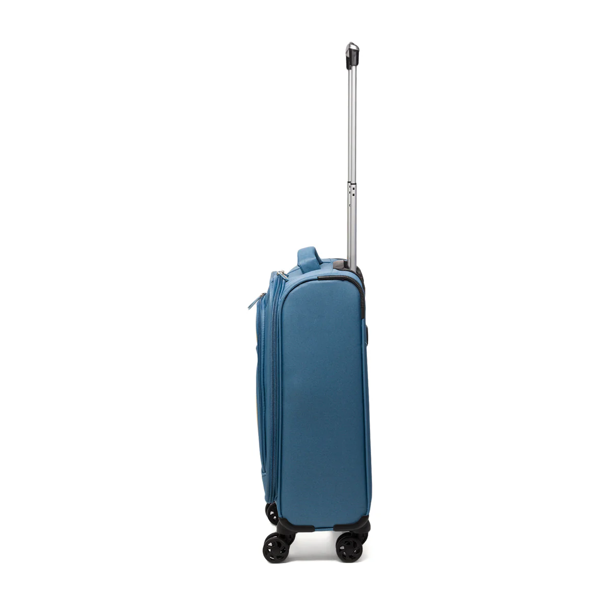 Trolley bagaglio a mano azzurro in tessuto Romeo Gigli - Image 2