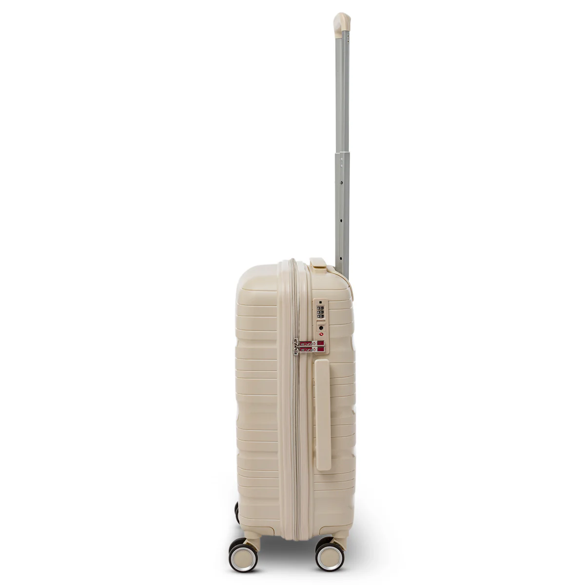 Trolley bagaglio a mano beige crema in polipropilene Govago - Image 2