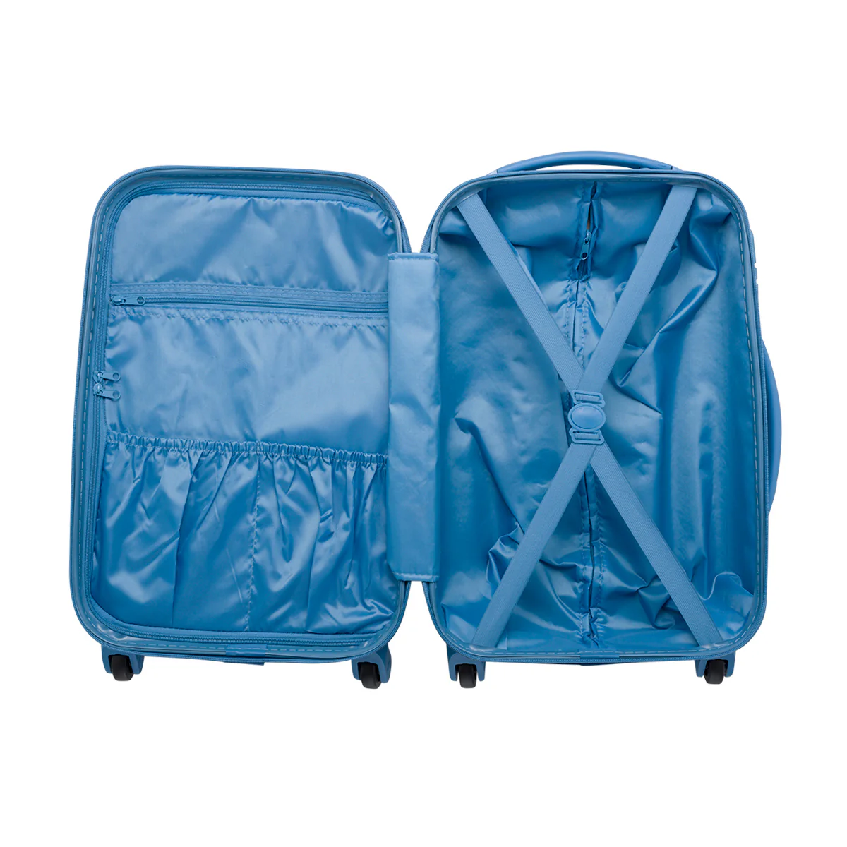 Trolley bagaglio a mano blu in ABS Camomilla Milano - Image 6