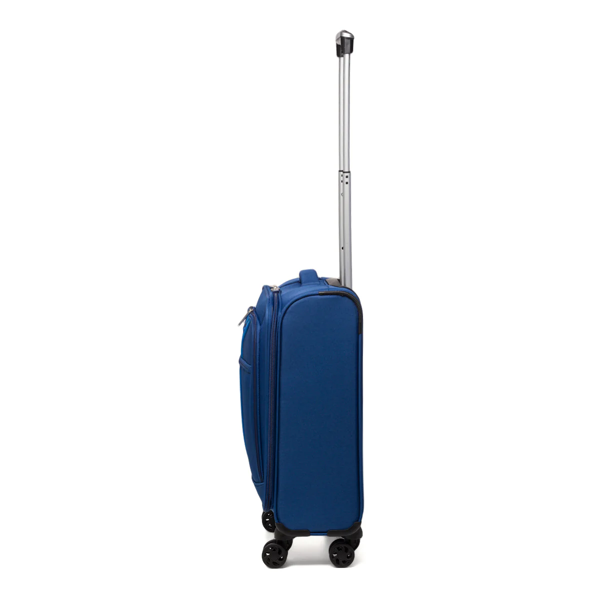 Trolley bagaglio a mano blu in tessuto Romeo Gigli - Image 2