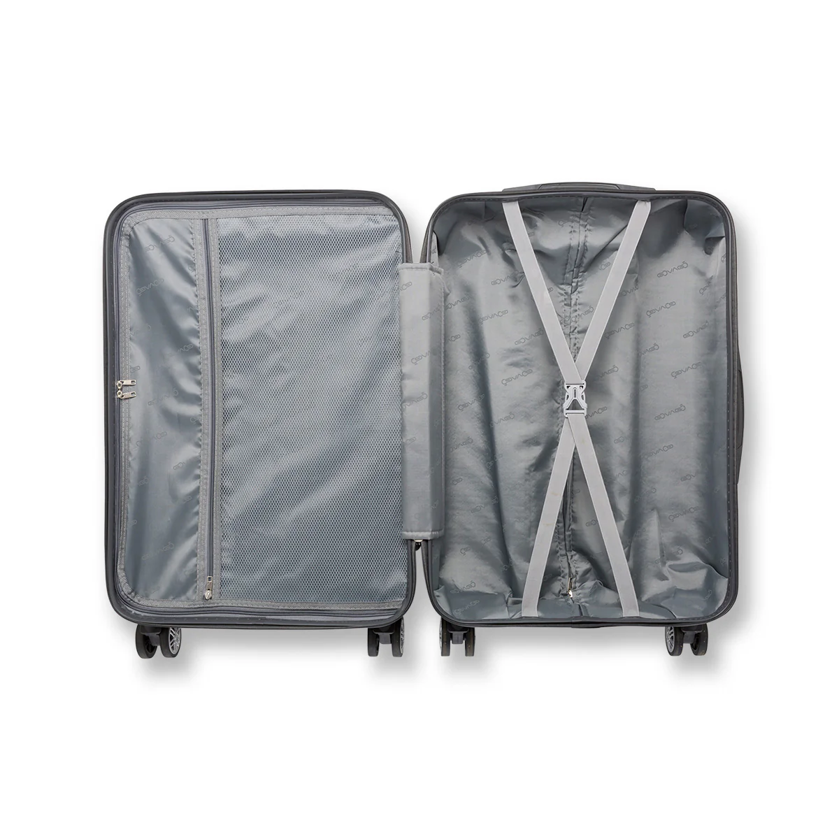 Trolley bagaglio a mano grigio in ABS Govago - Image 6