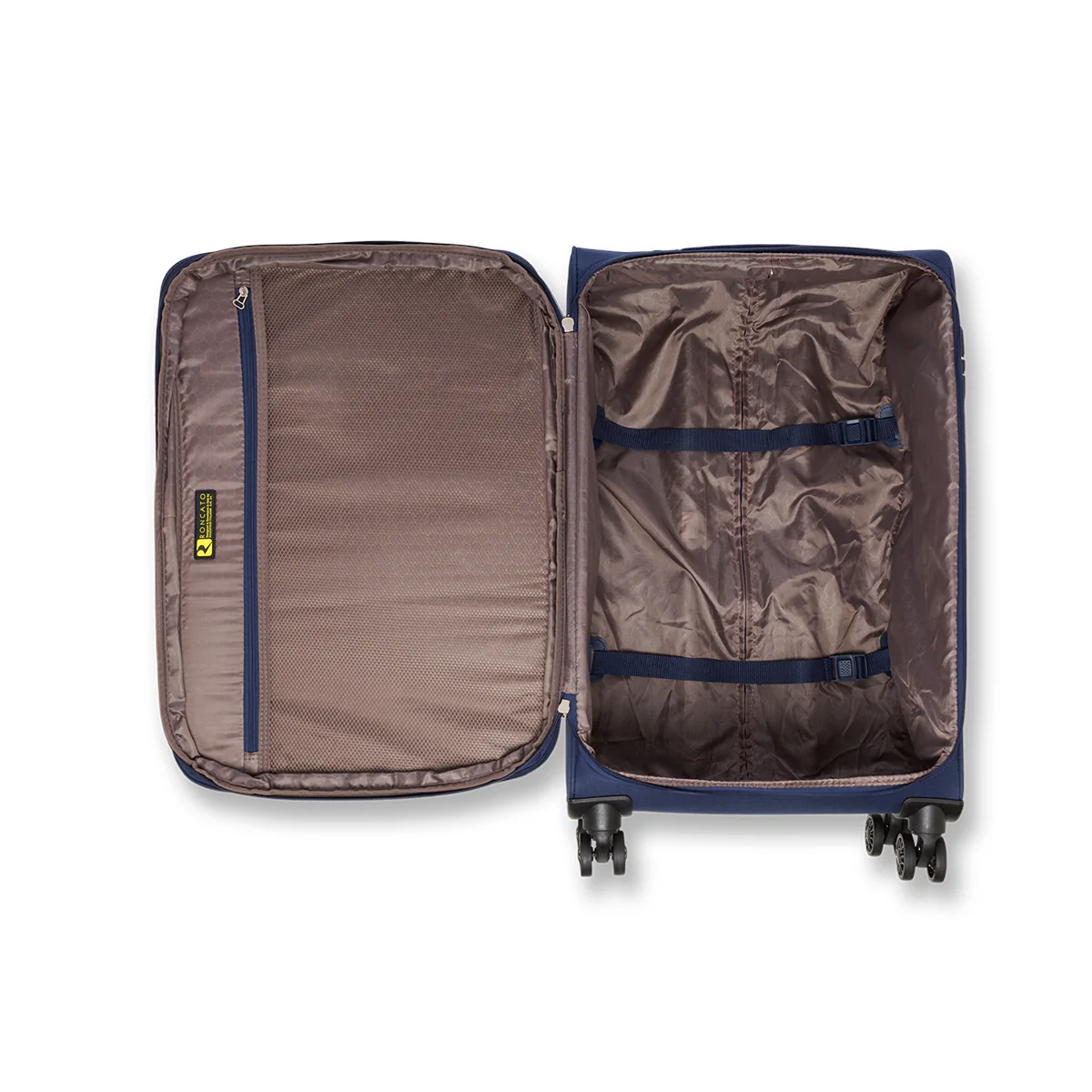 Trolley bagaglio a mano in tessuto blu Ciak Roncato One Way - Image 6
