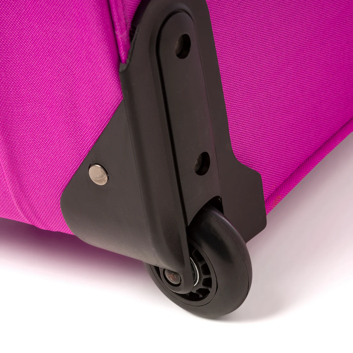 Trolley bagaglio a mano in tessuto fucsia Govago - Image 6