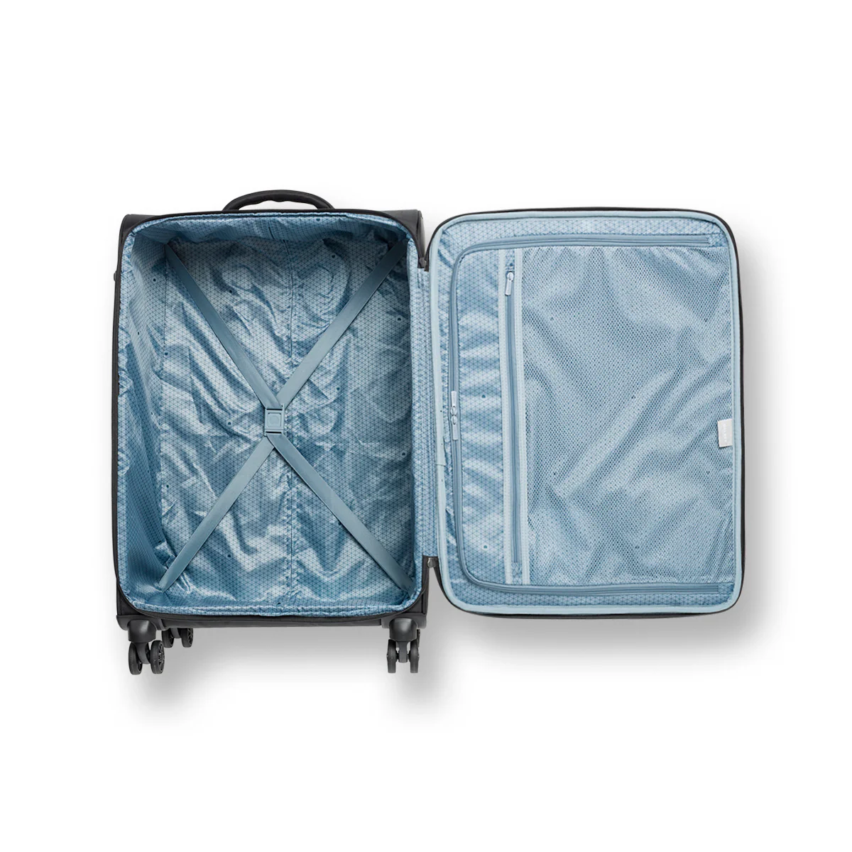 Trolley bagaglio a mano in tessuto nero Delsey Paris Caracas - Image 4