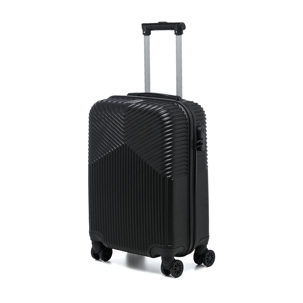 Trolley bagaglio a mano nero in ABS Govago