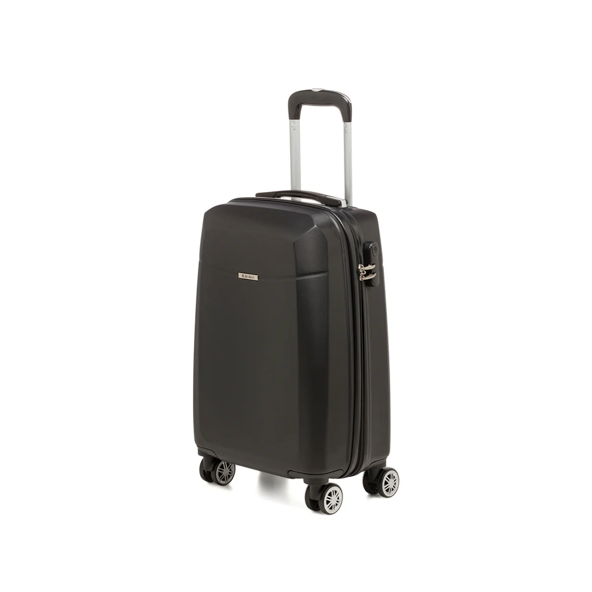 Trolley bagaglio a mano nero in ABS Romeo Gigli