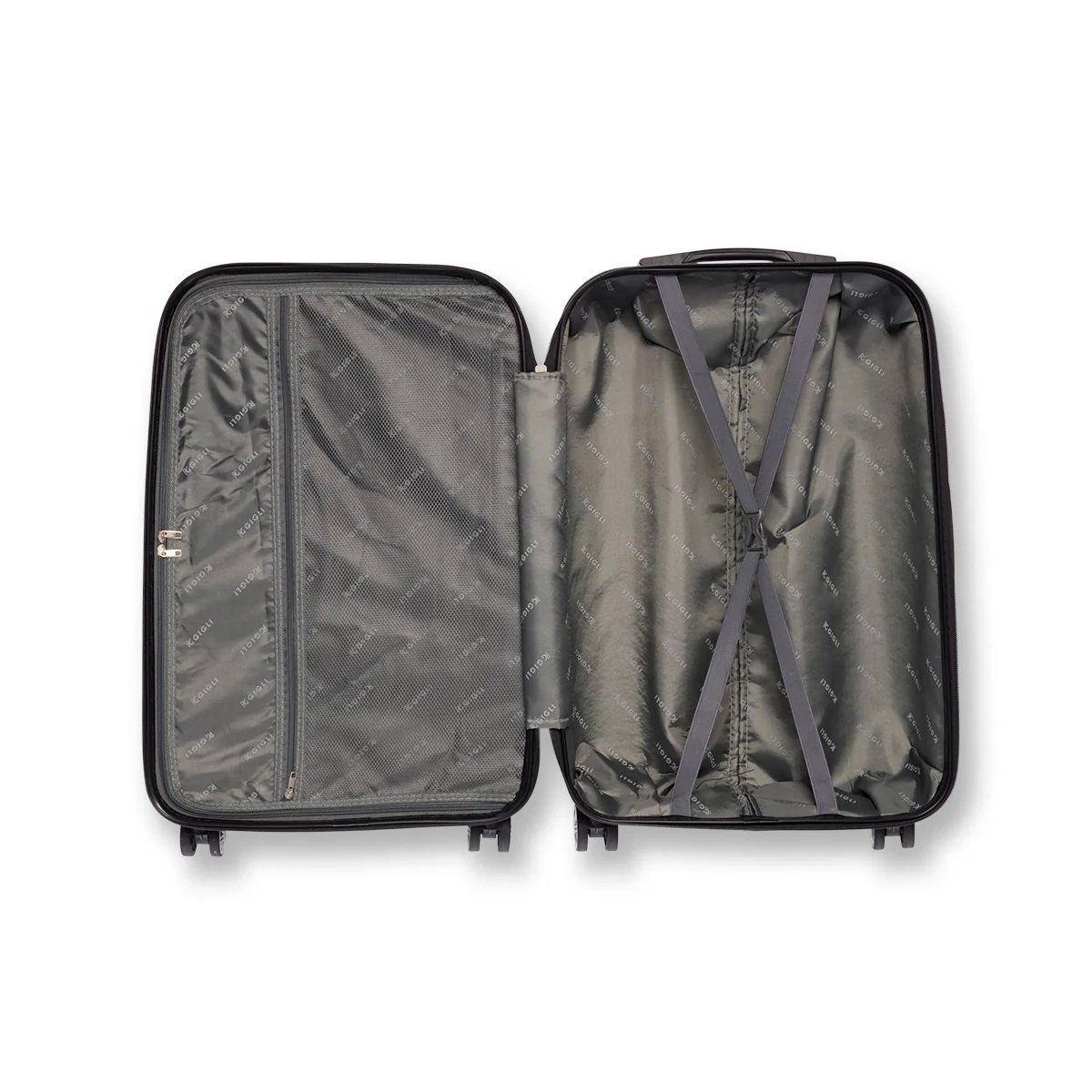 Trolley bagaglio a mano nero in ABS Romeo Gigli - Image 6