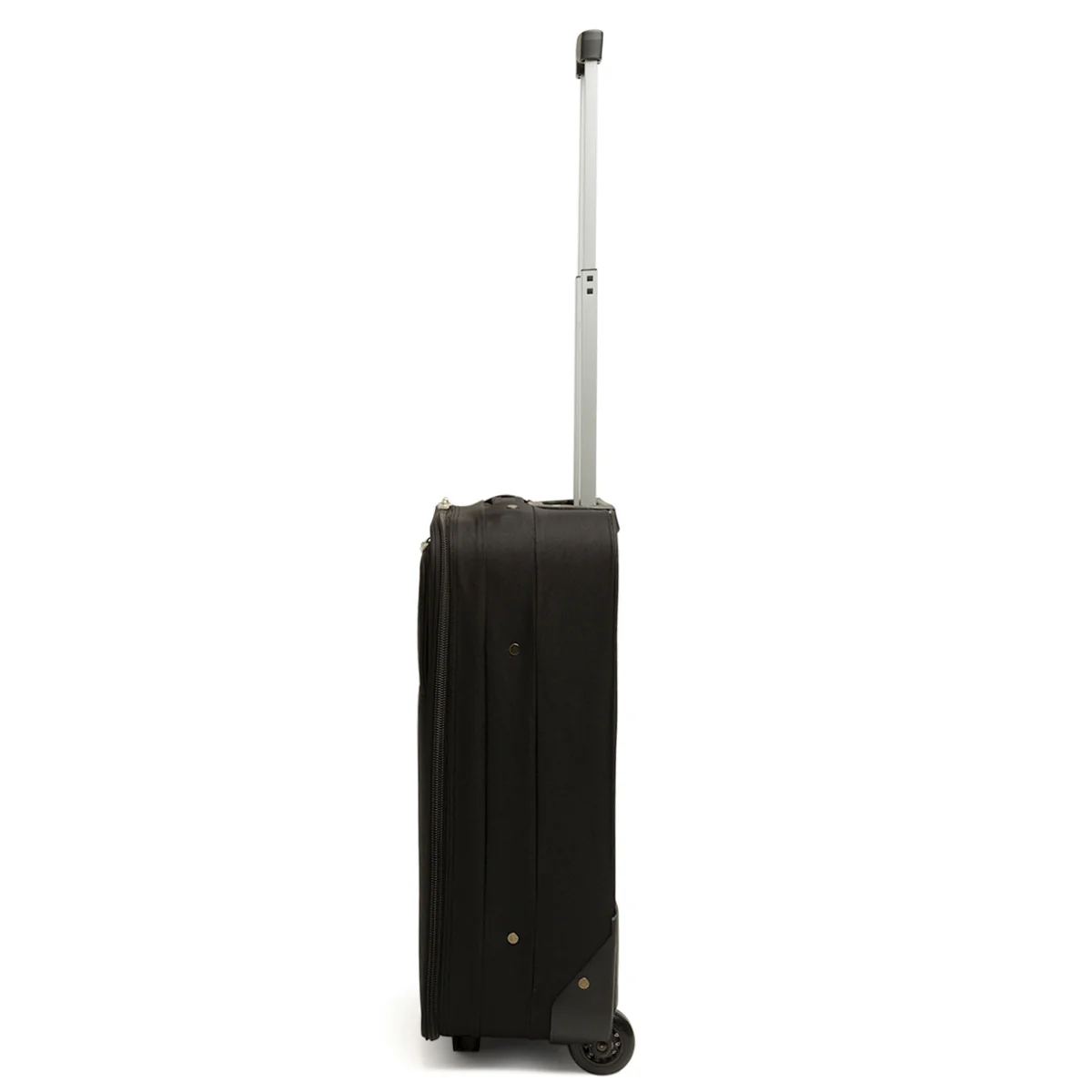 Trolley bagaglio a mano nero in tessuto Govago - Image 2