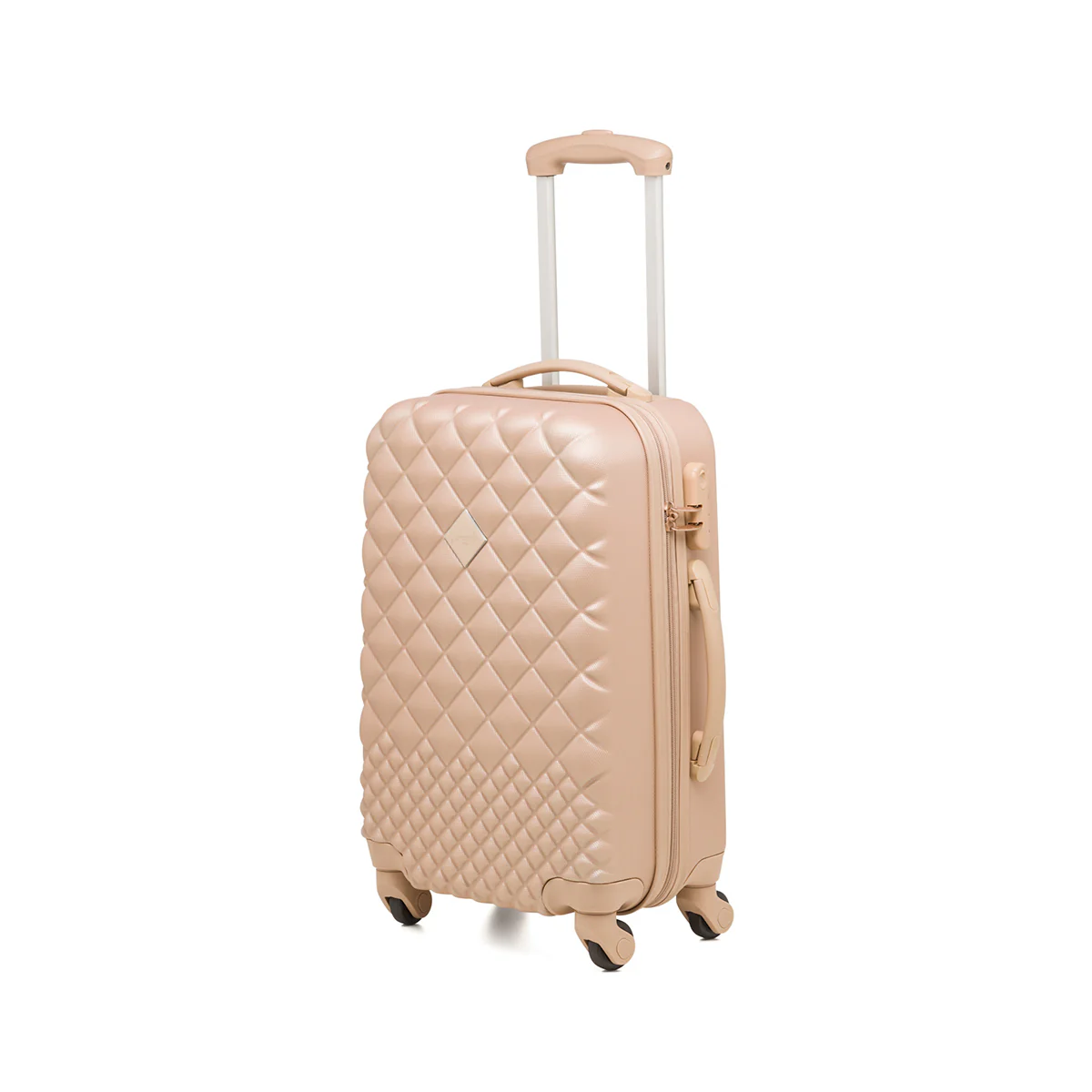 Trolley bagaglio a mano oro in ABS Camomilla Milano