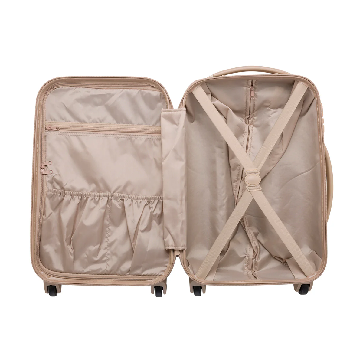 Trolley bagaglio a mano oro in ABS Camomilla Milano - Image 6