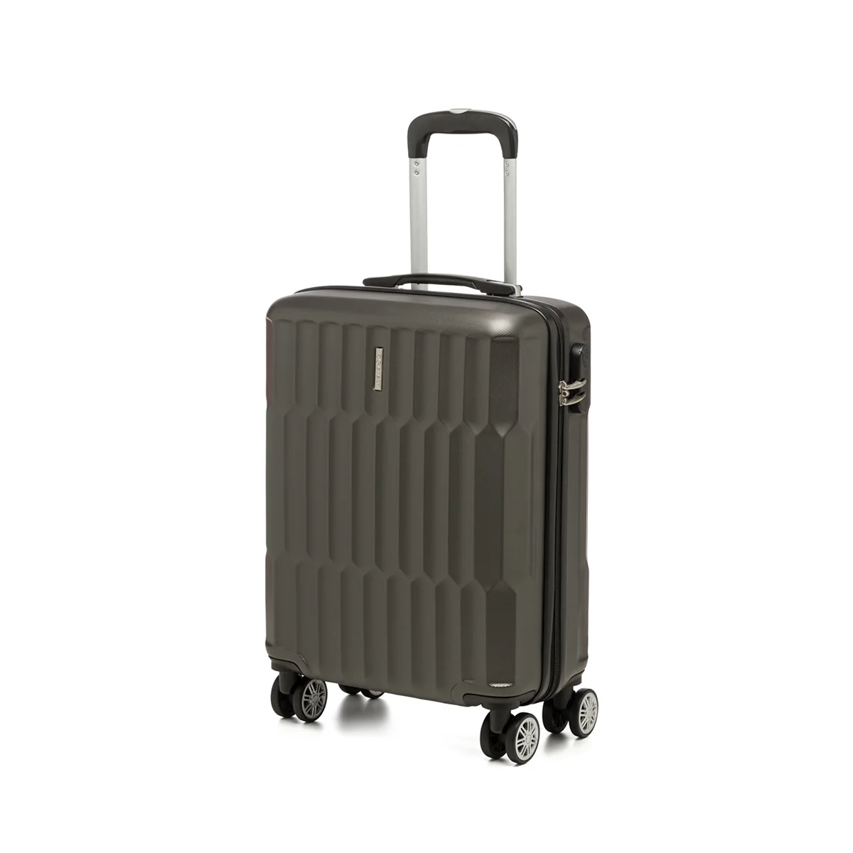 Trolley bagaglio a mano rigido antracite in ABS Romeo Gigli