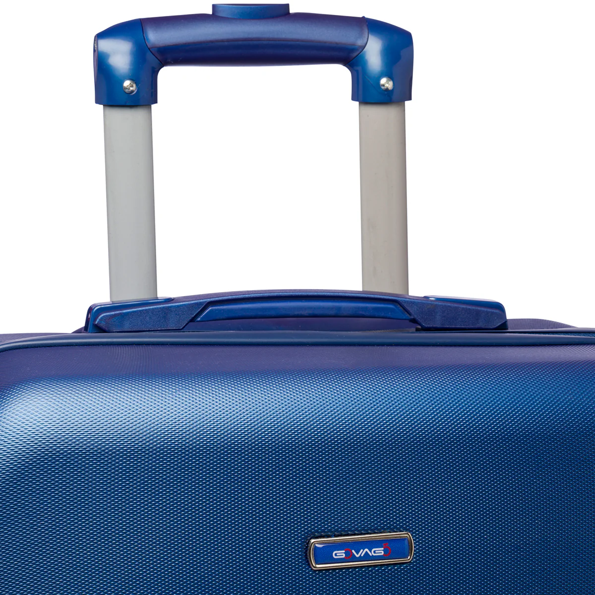 Trolley bagaglio a mano rigido blu in ABS Govago - Image 3