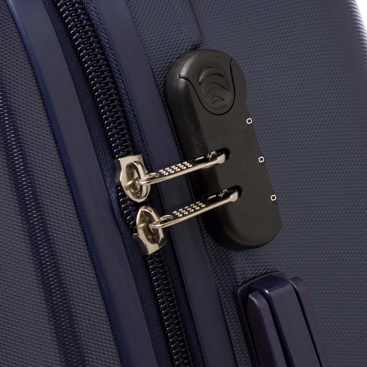 Trolley bagaglio a mano rigido blu in ABS Romeo Gigli - Image 4