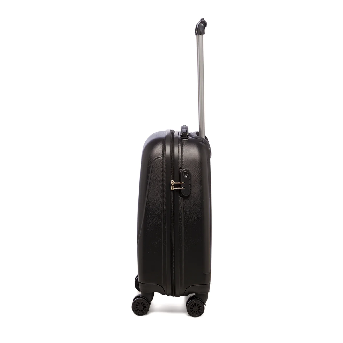 Trolley bagaglio a mano rigido nero in ABS Romeo Gigli - Image 2