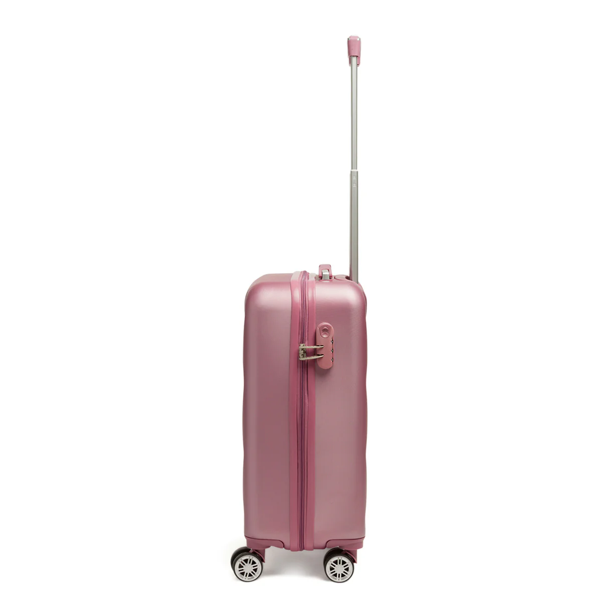 Trolley bagaglio a mano rosa antico in ABS Romeo Gigli - Image 2