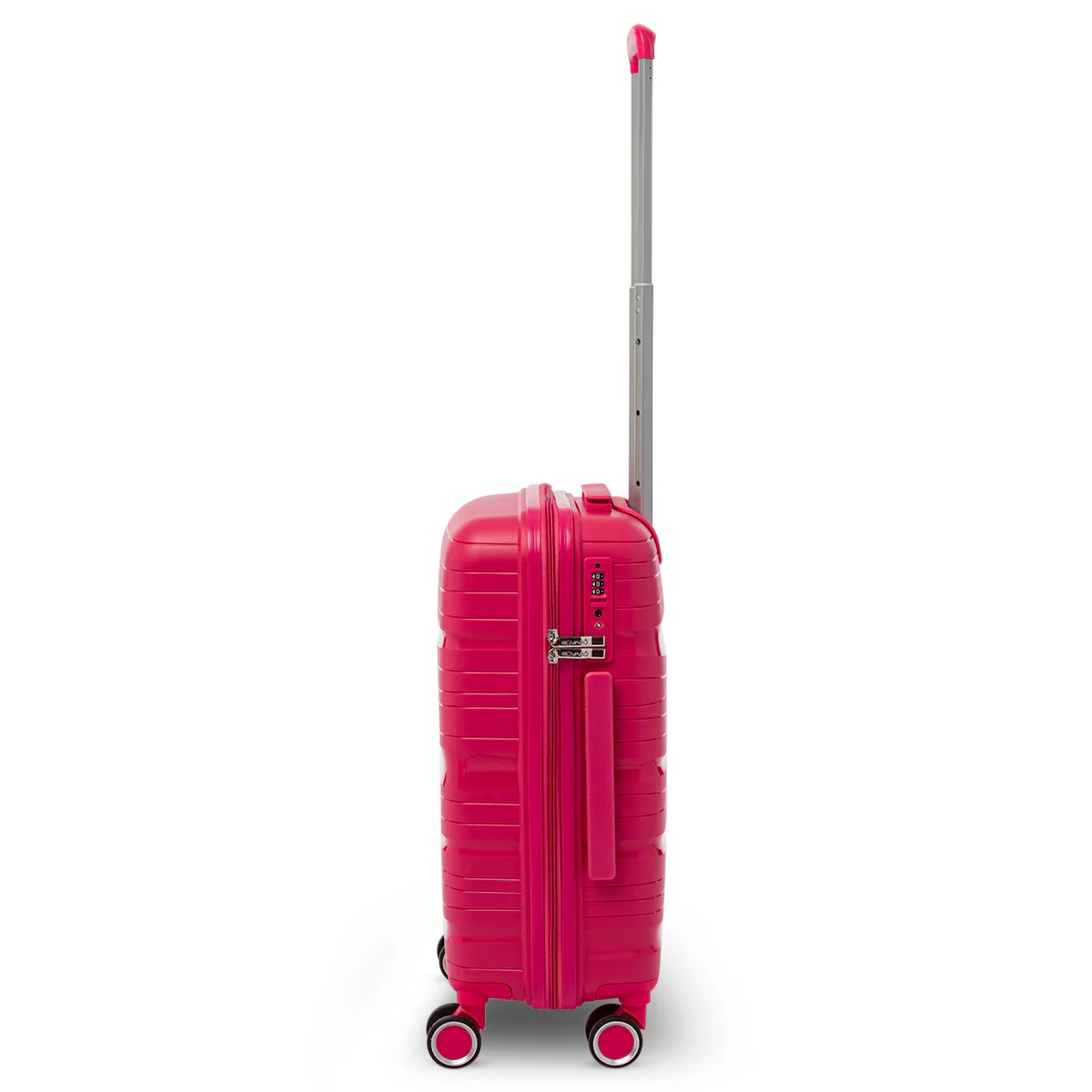 Trolley bagaglio a mano rosa in PP Govago - Image 2