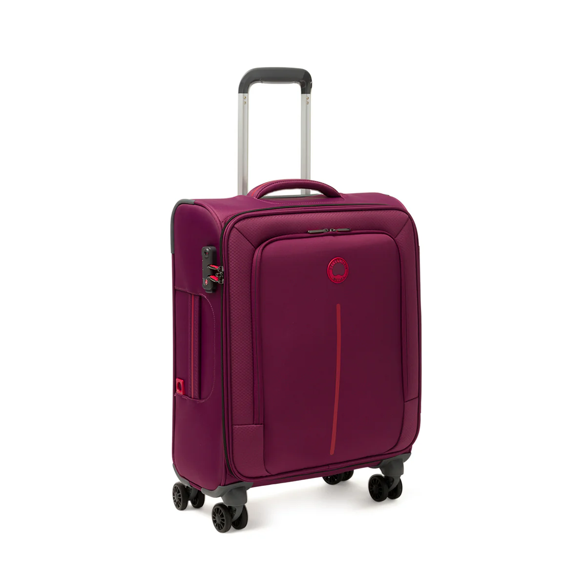 Trolley bagaglio a mano viola Delsey Paris