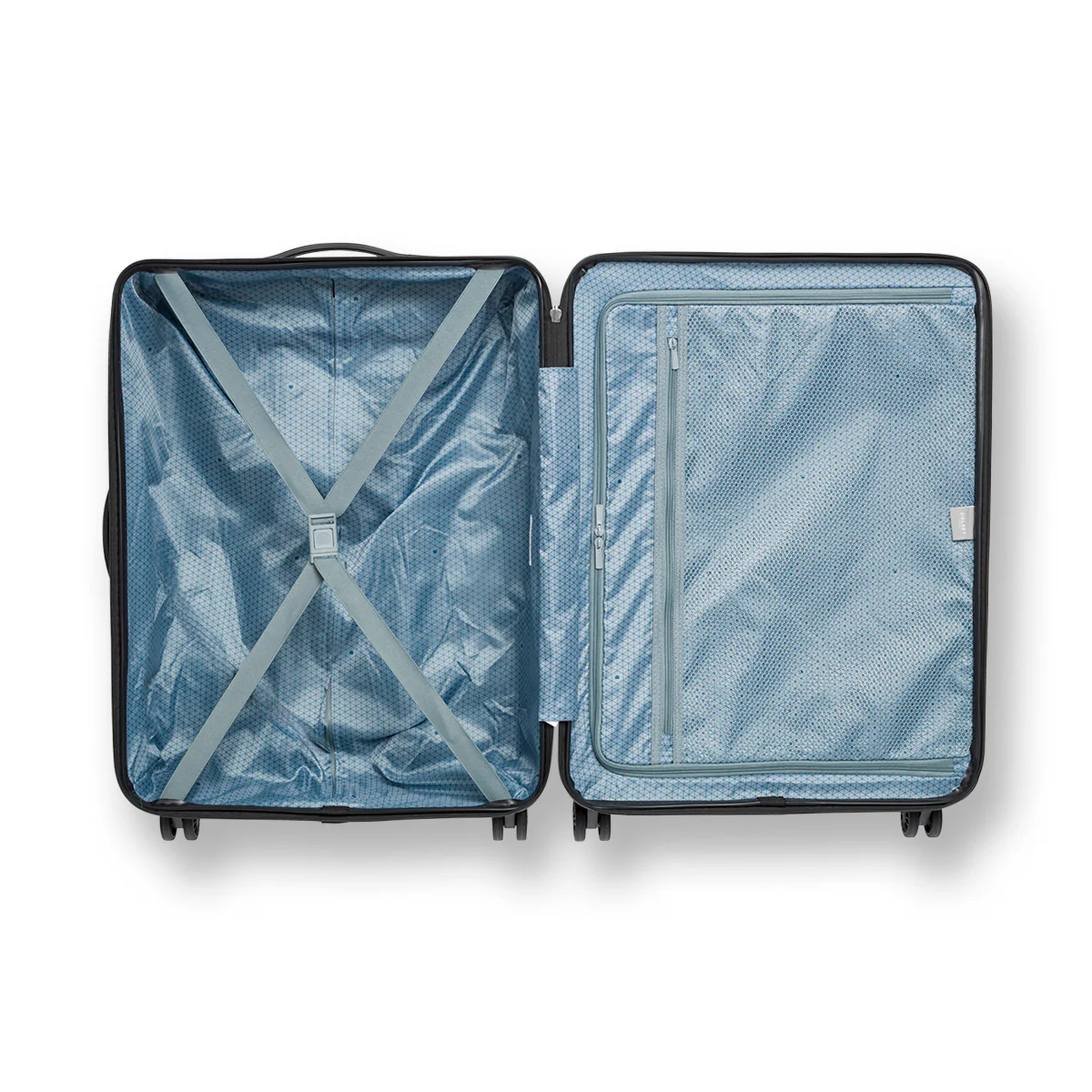 Trolley bagaglio medio blu in ABS Delsey Paris - Image 4