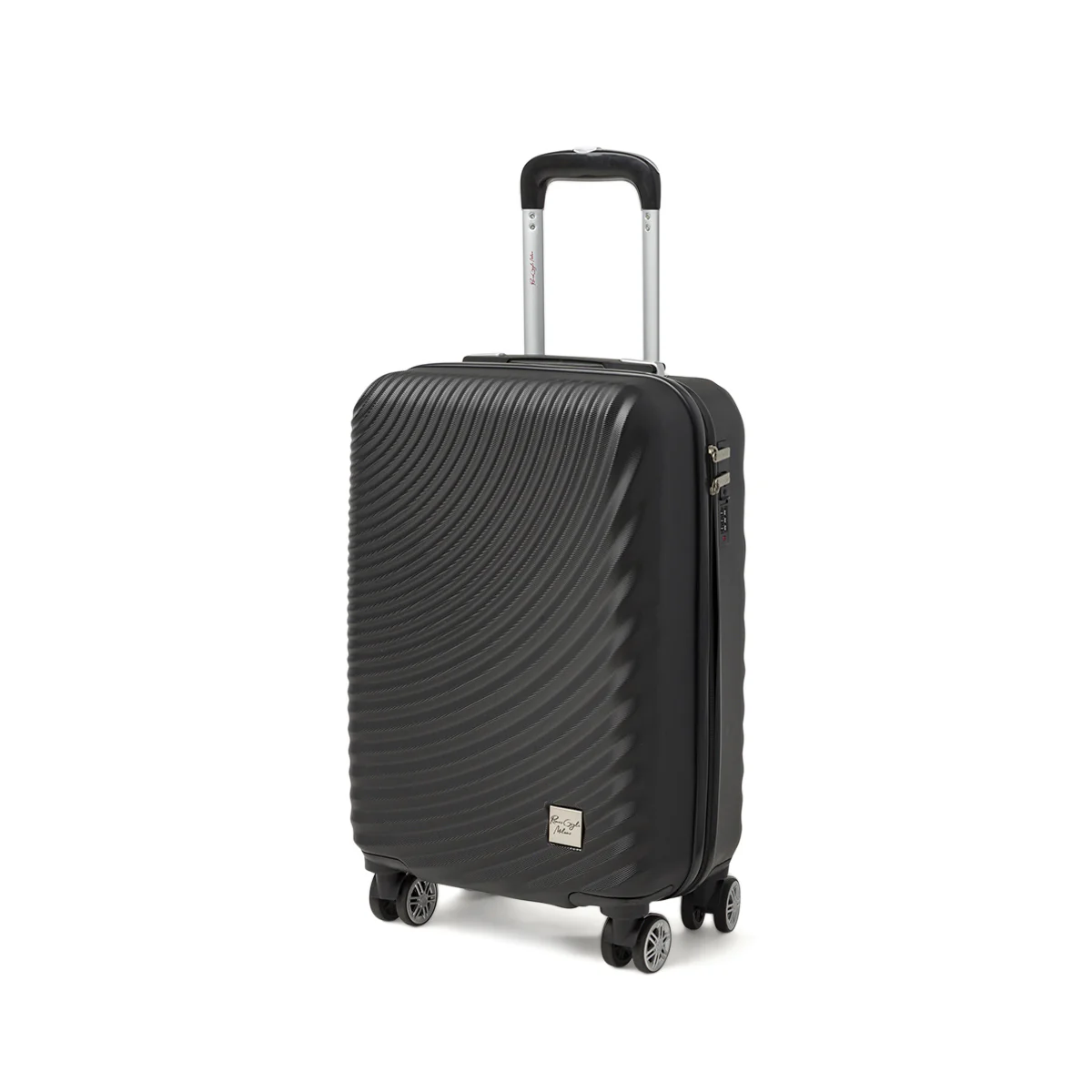 Trolley da cabina rigida nero con combinazione  Romeo Gigli Milano
