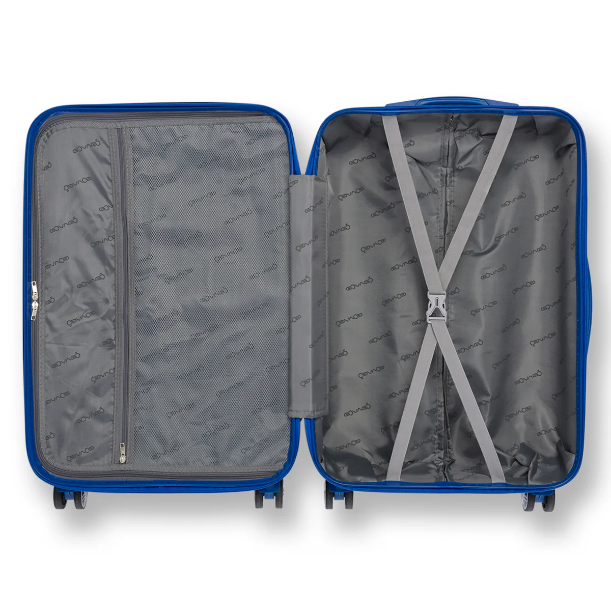 Trolley grande blu in ABS Govago - Image 3