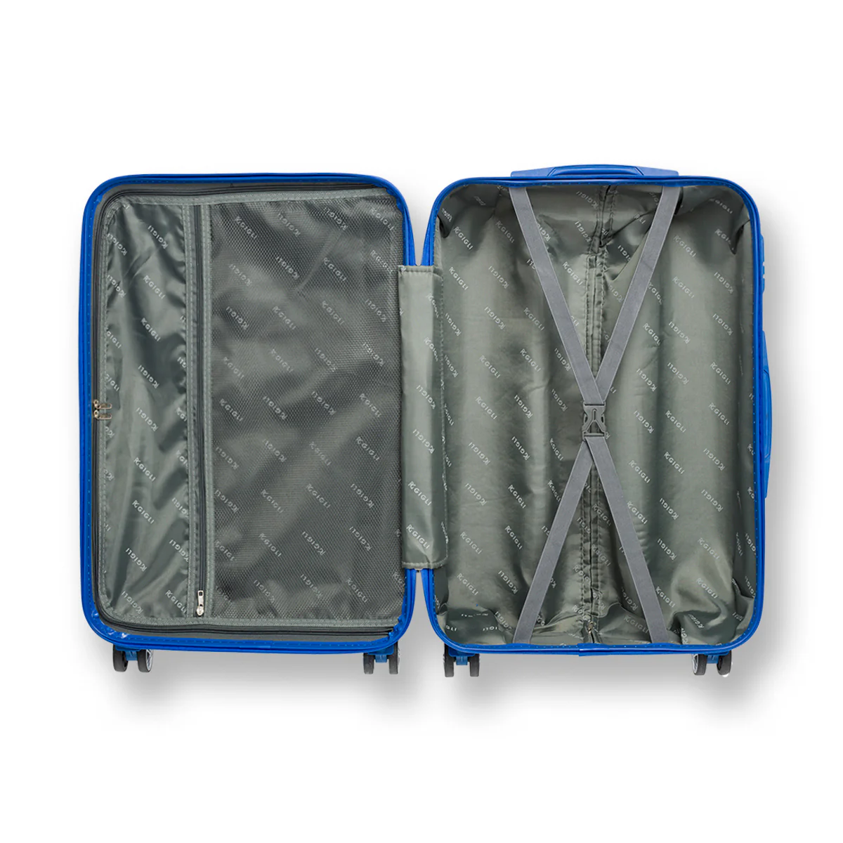 Trolley grande blu in ABS Romeo Gigli - Image 4