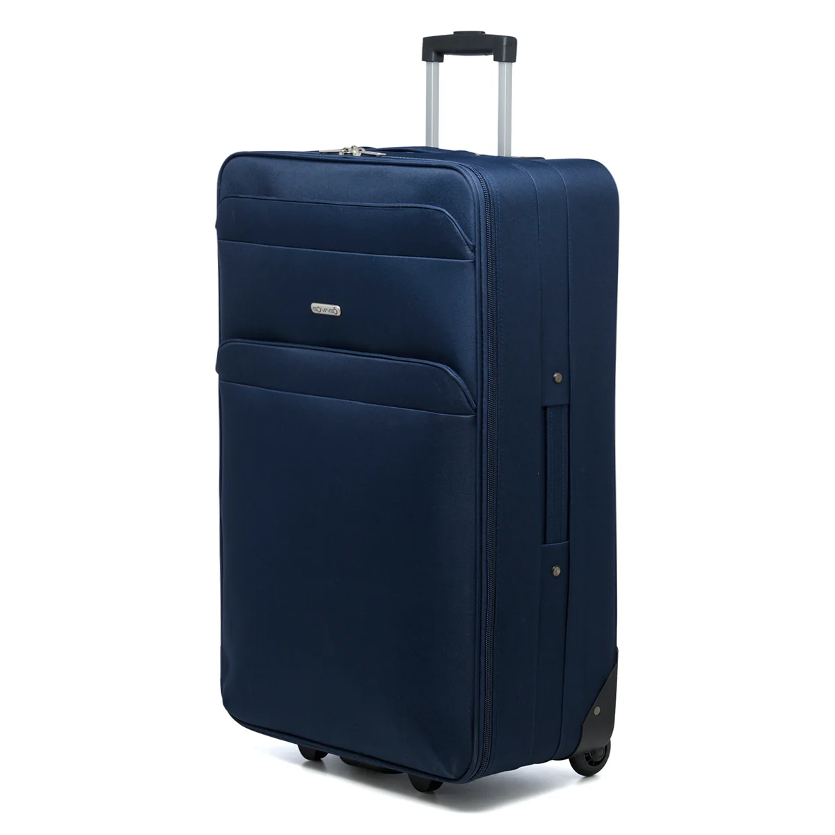 Trolley grande blu in tessuto Govago