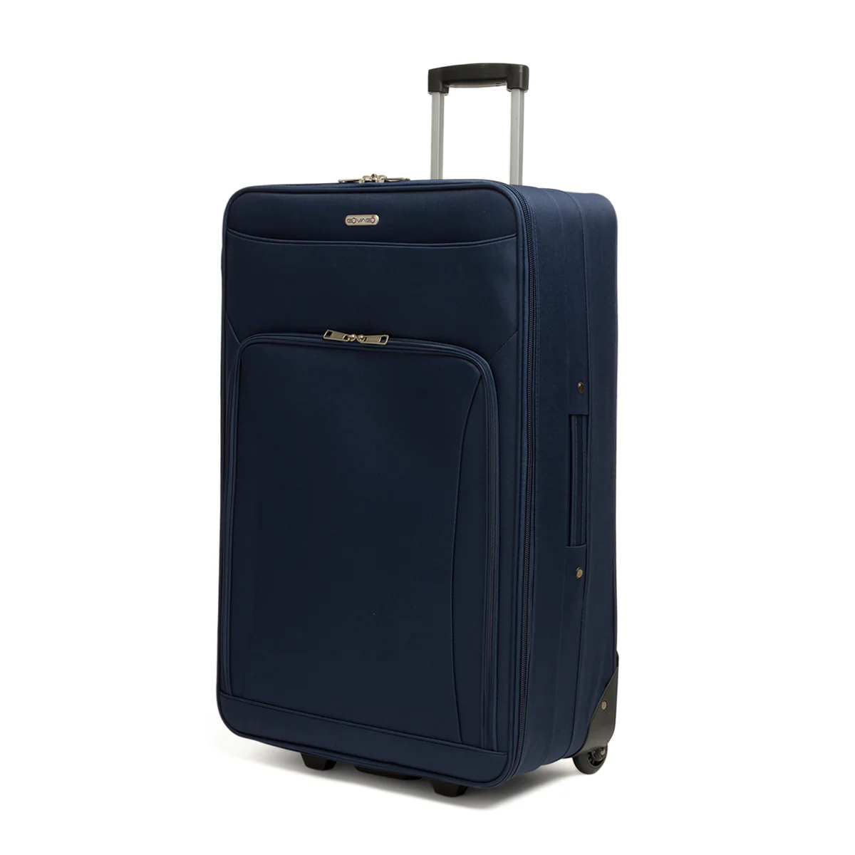 Trolley grande blu navy in tessuto Govago