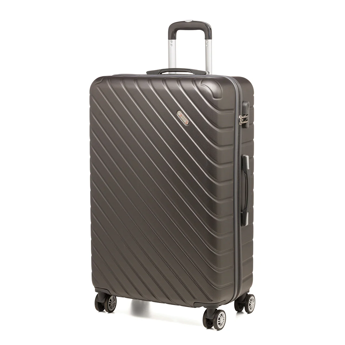 Trolley grande grigio in ABS Govago