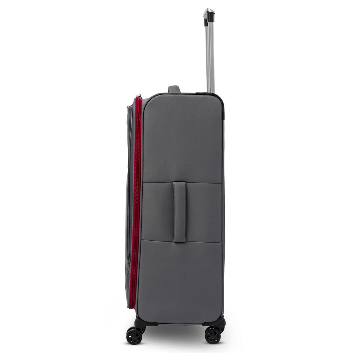 Trolley grande grigio in tessuto Romeo Gigli - Image 2