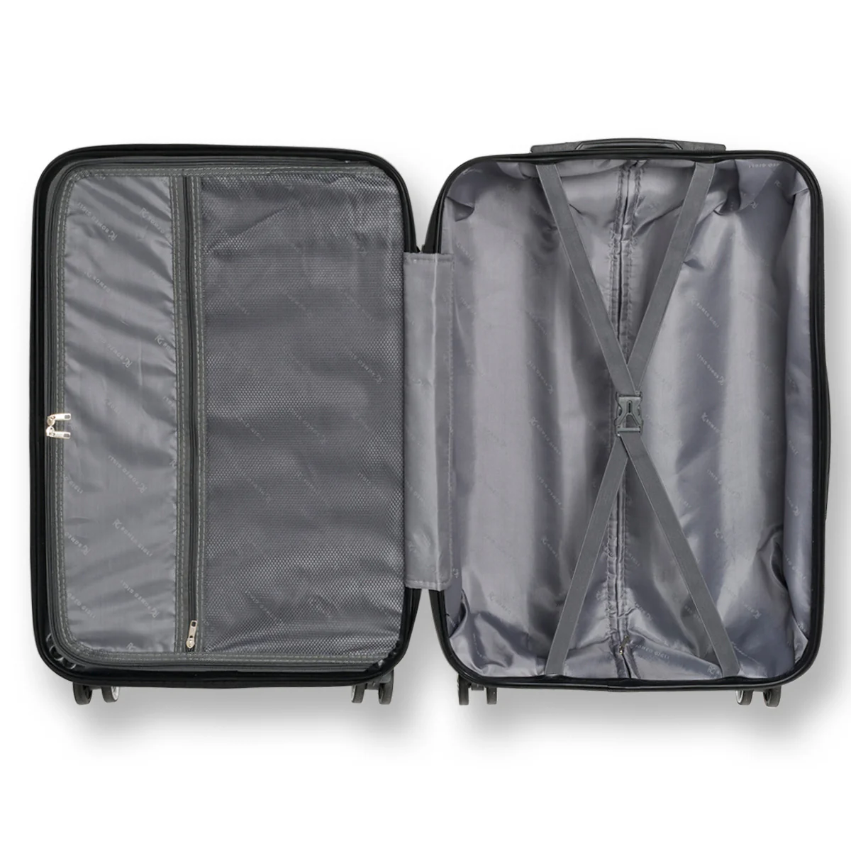 Trolley grande in abs nero Romeo Gigli - Image 4