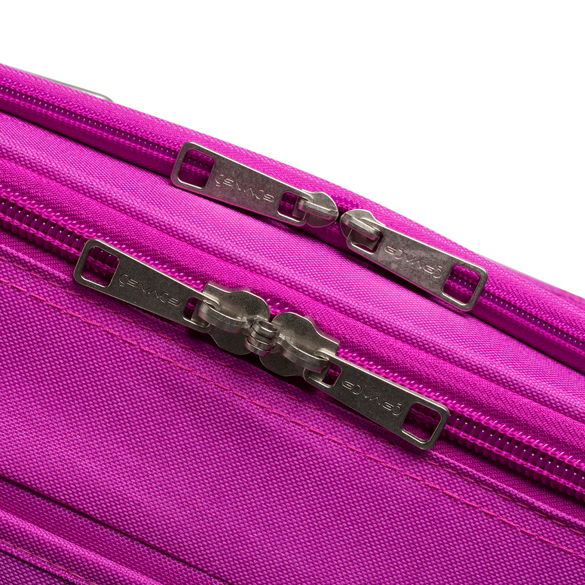 Trolley grande in tessuto fucsia Govago - Image 5