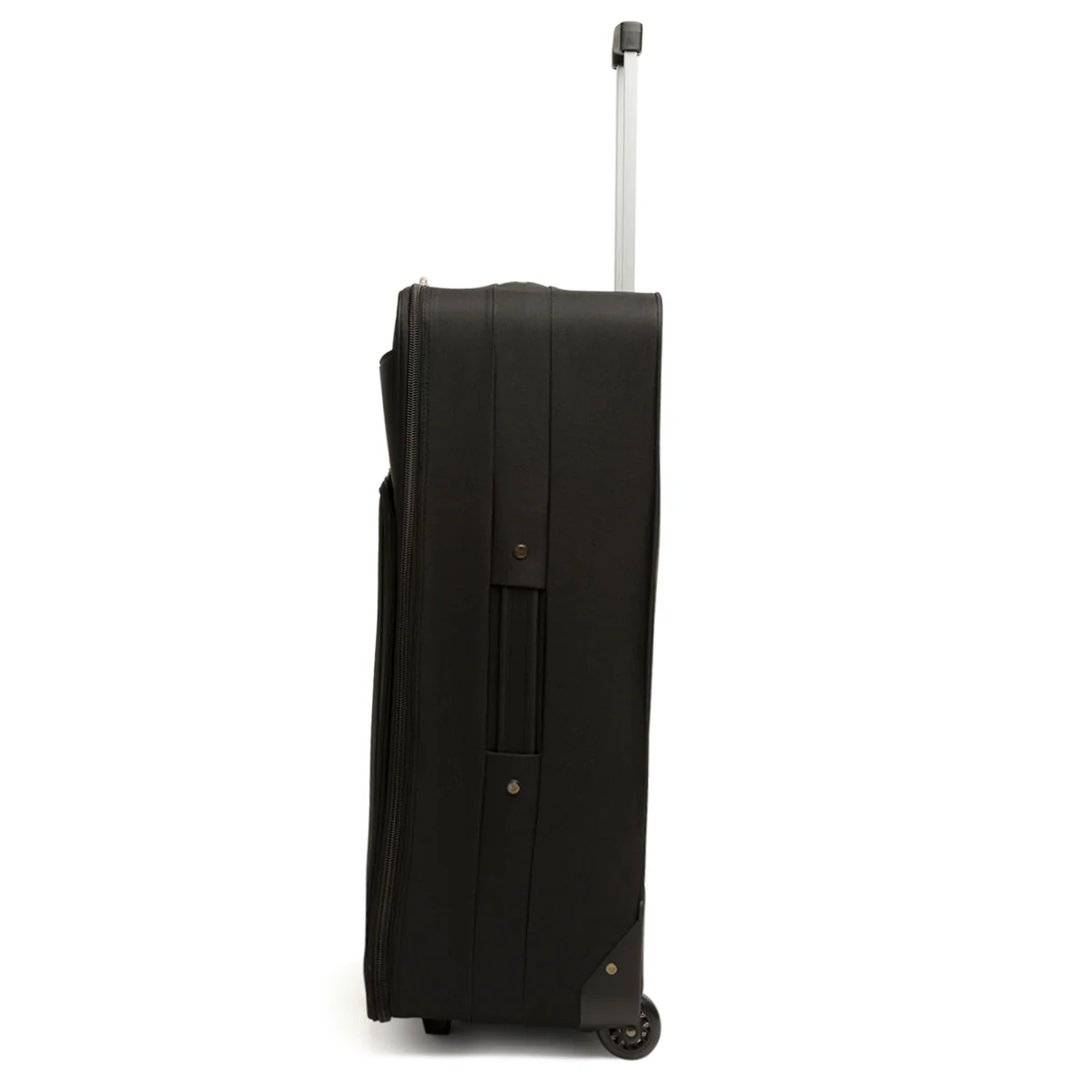 Trolley grande nero in tessuto Govago - Image 2