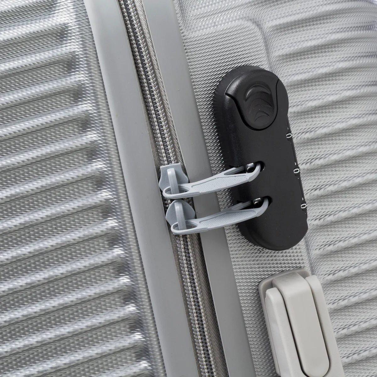Trolley grande rigido argento in ABS Govago - Image 4