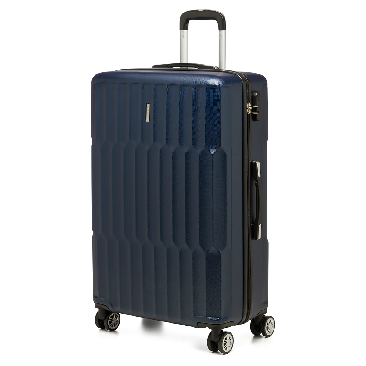 Trolley grande rigido blu in ABS Romeo Gigli