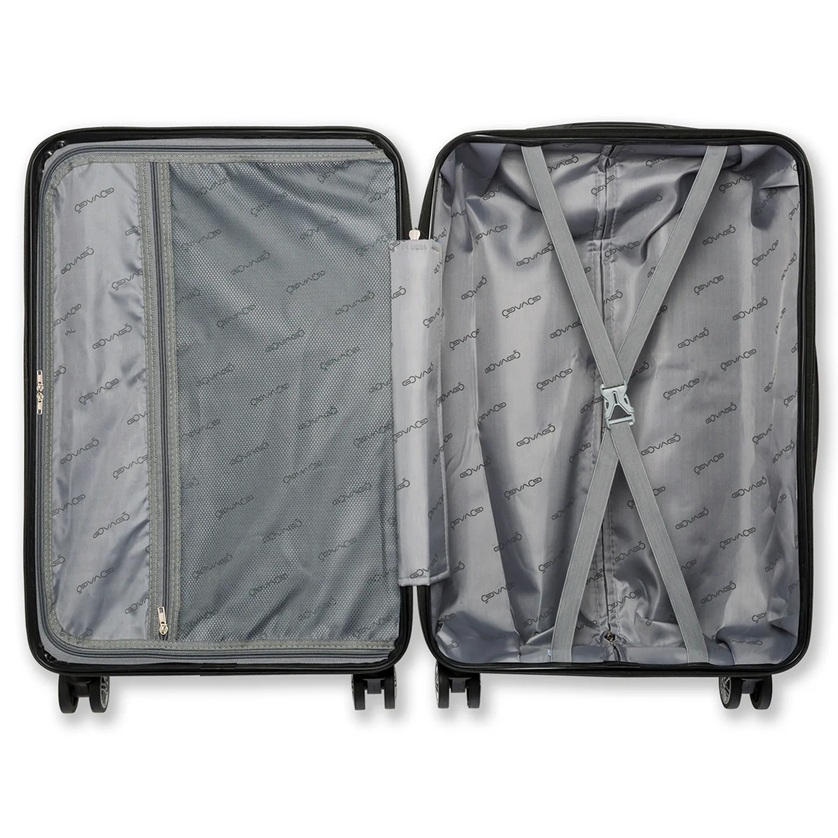 Trolley grande rigido champagne in ABS Govago - Image 6