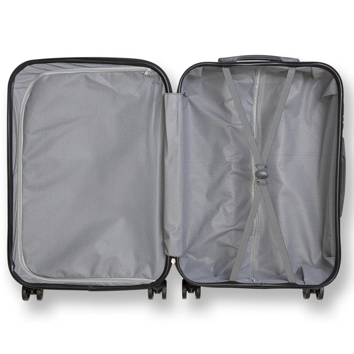 Trolley grande rigido nero in ABS Govago - Image 7