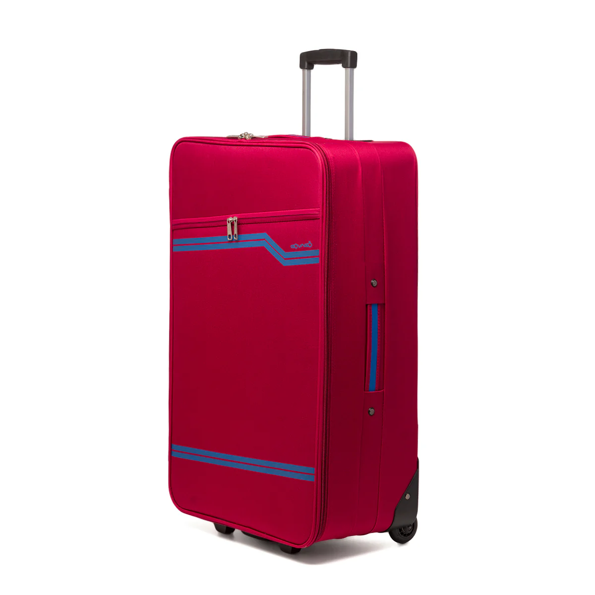 Trolley grande rosso in tessuto Govago