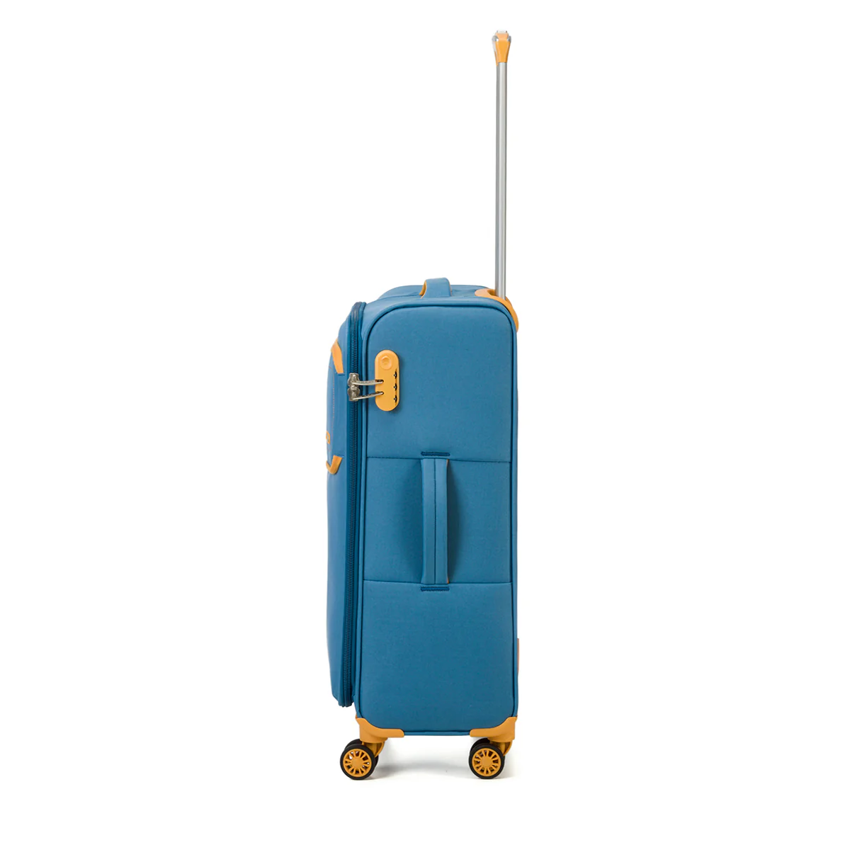 Trolley medio azzurro in tessuto Romeo Gigli - Image 2