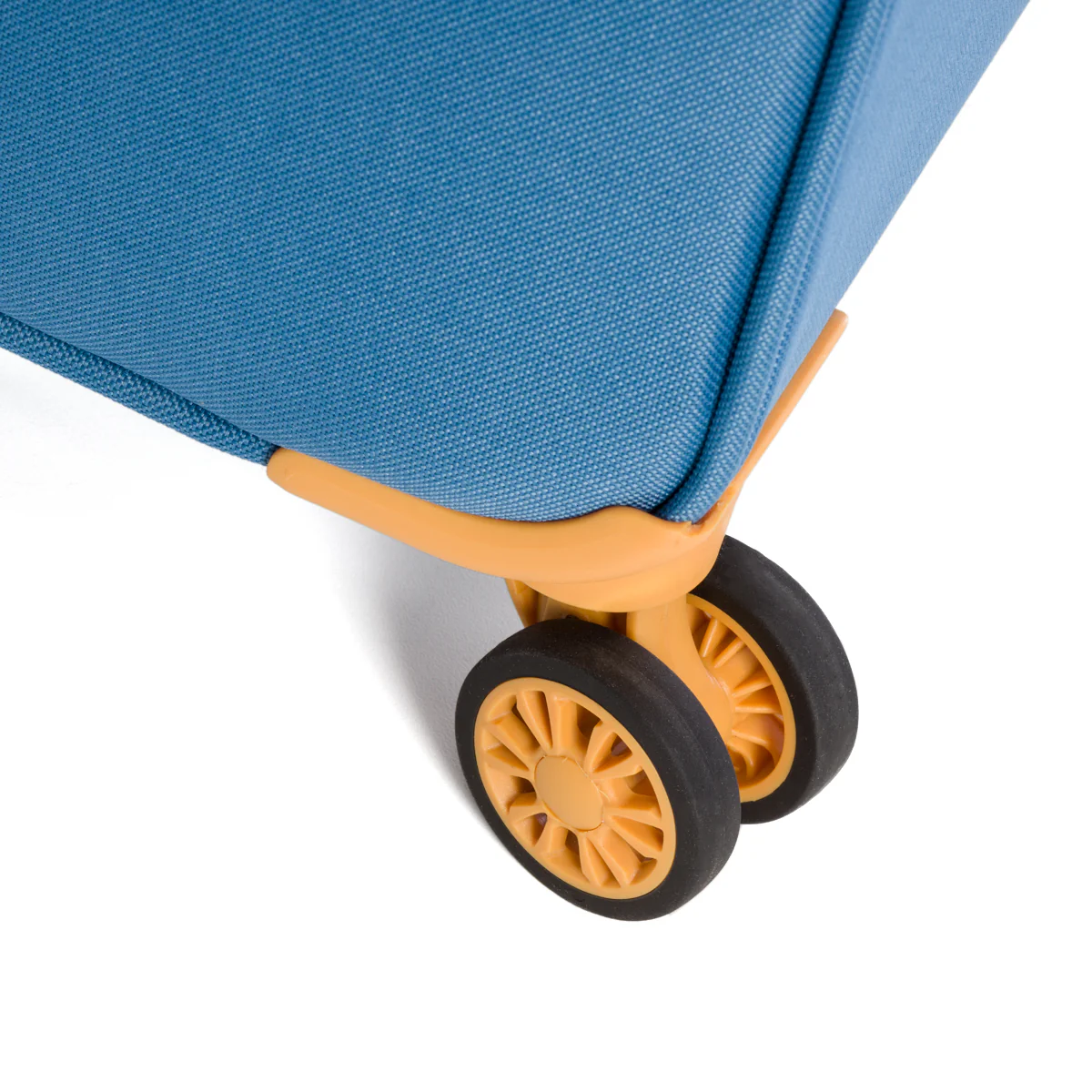 Trolley medio azzurro in tessuto Romeo Gigli - Image 5