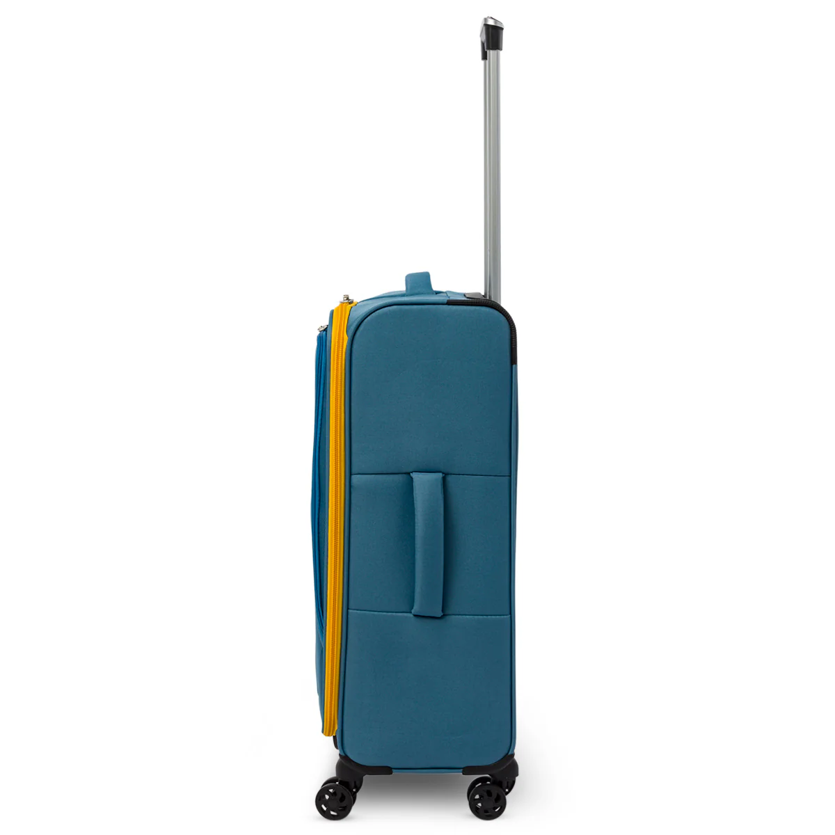 Trolley medio azzurro in tessuto Romeo Gigli - Image 2
