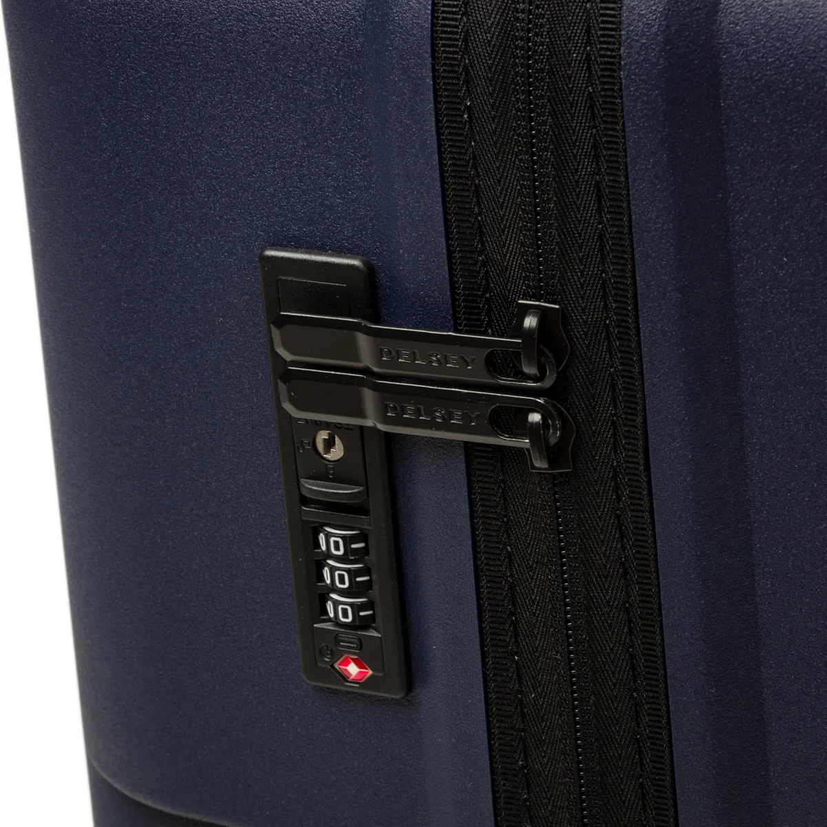 Trolley medio blu in ABS Delsey Paris - Image 3