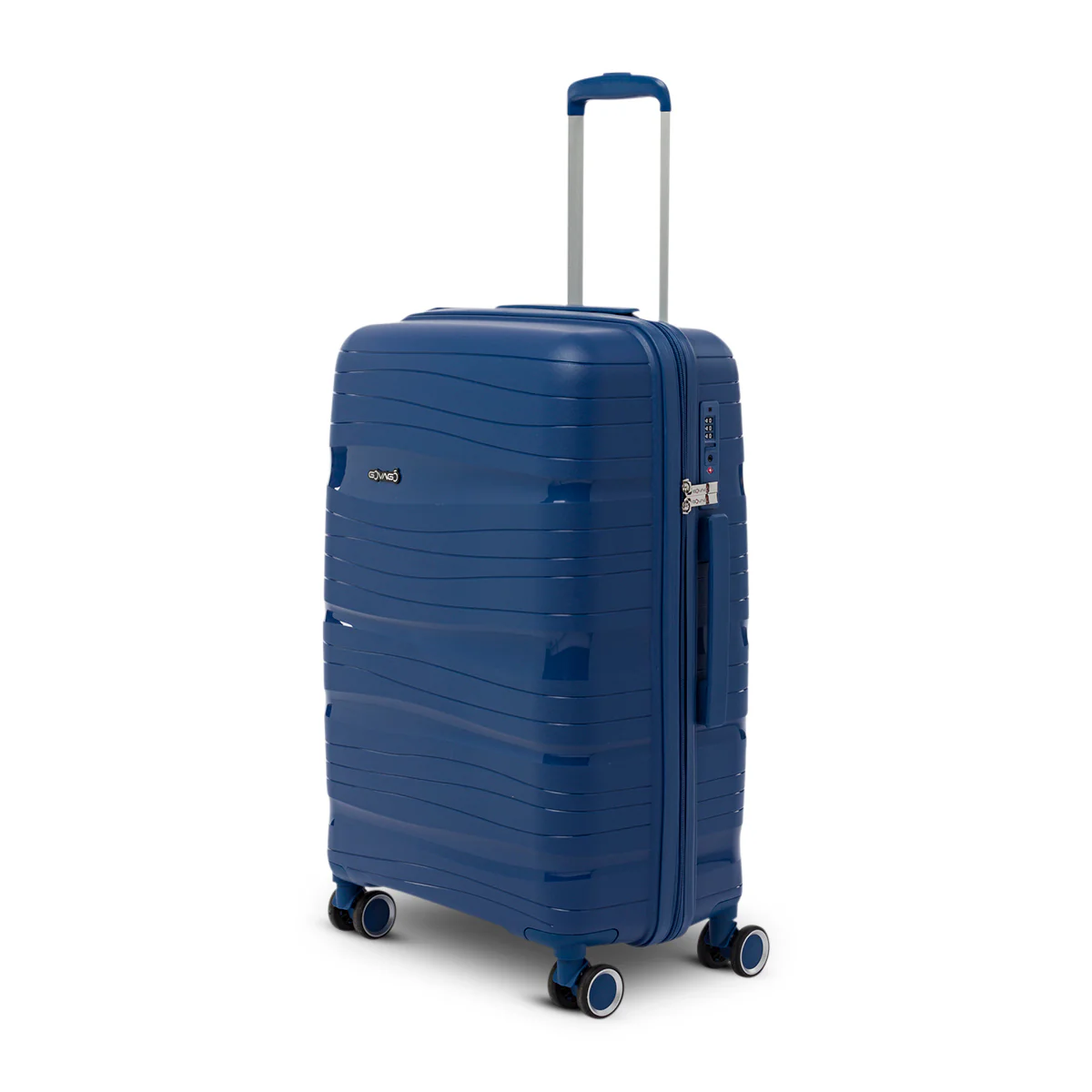 Trolley medio blu in polipropilene Govago