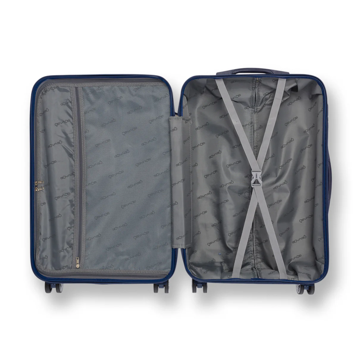 Trolley medio blu navy in ABS Govago - Image 3