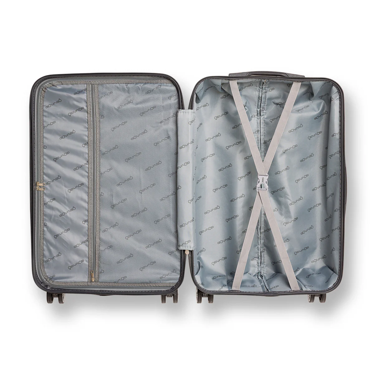 Trolley medio in abs grigio antracite Govago - Image 3