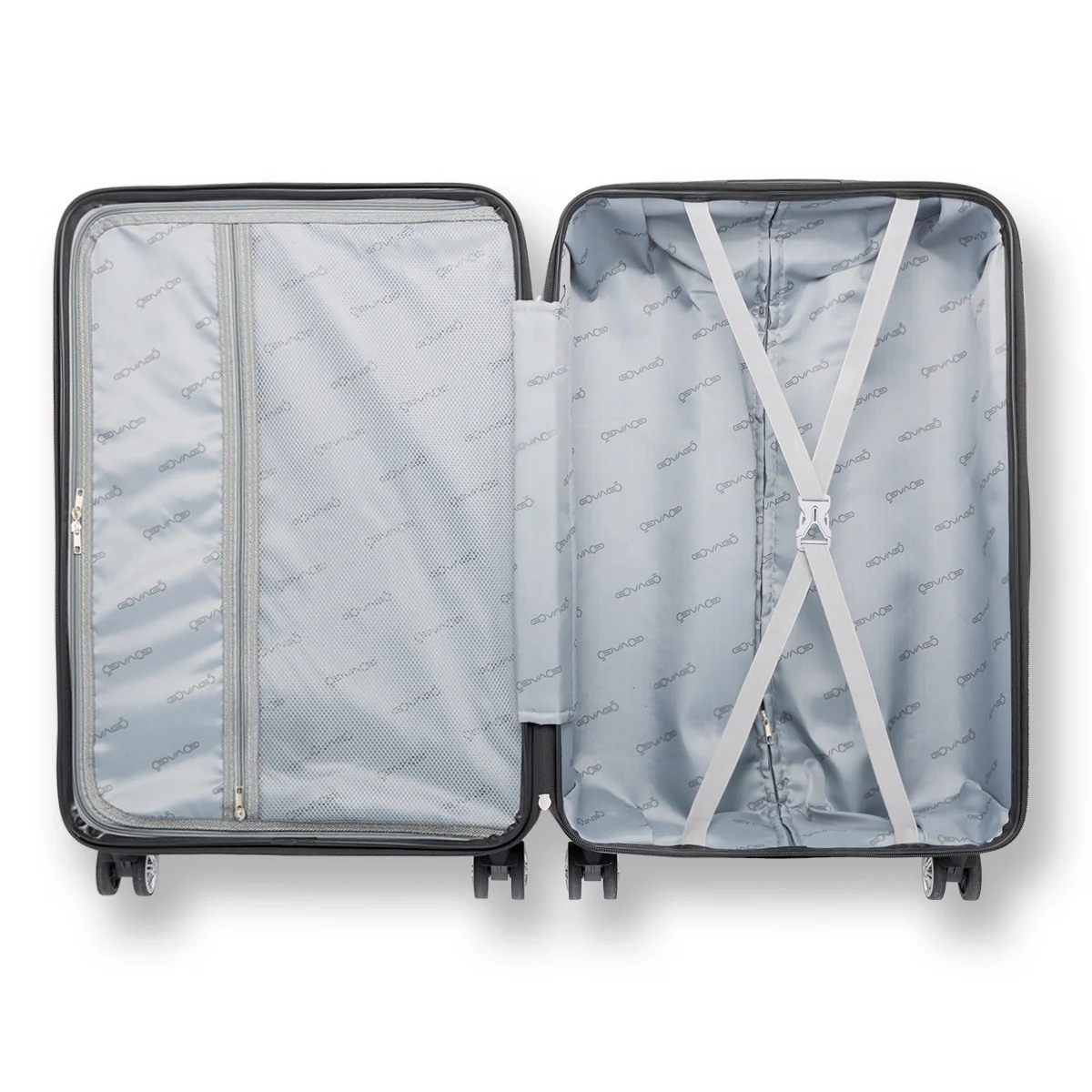Trolley medio in abs nero Govago - Image 3
