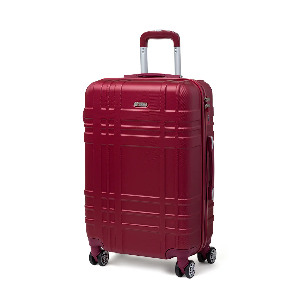 Trolley medio in abs rosso bordeaux Govago