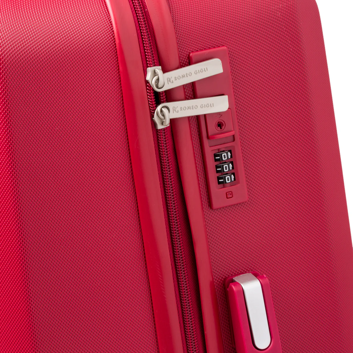 Trolley medio in abs rosso Romeo Gigli - Image 2