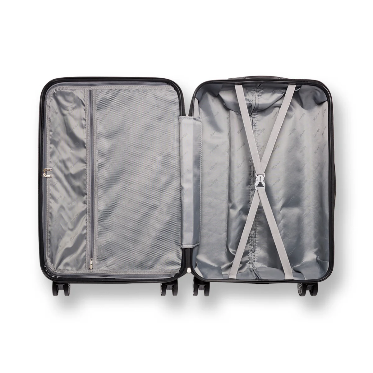 Trolley medio nero in ABS Romeo Gigli - Image 6